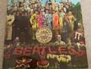 beatles sgt peppers lonely hearts club band vinyl Lp Record Yex637-3