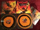 Manowar the Triumph of Steel Swirl orange/Black Doppel Vinyl OVP/NEU
