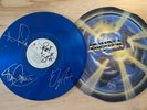 Stryper Limited Edition Yellow And Black Attack Blue Vinyl Signed Lp