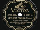 Victor #38024: Jelly-Roll Morton's RHP-Georgia Swing/Mournful Serenade E-/V+