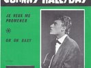 Vinyle pressage hollandais de Johnny Hallyday single HV 2011 Je veux me promener