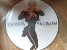 MADONNA - Who's That Girl - UK 1987 SIRE PICTURE DISC 12