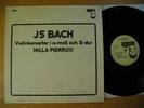 BACH Violinkonserter i a-moll och E-dur Nilla Pierrou LP 1980 Sweden Opus 3 NM