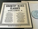 COUNTRY BLUES VOL. 4-BLUES CLASSICS-BC 14-1ST PRESS 1967 VINYL LP-LEROY DALLAS