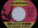 Garage Mod Psych 45 SHADOWS OF KNIGHT Bad Little Woman DUNWICH VG+/VG++ HEAR