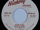 Popcorn Rockabilly Bopper 45 RUSTY & DOUG Kaw-Liga HICKORY VG+ promo HEAR