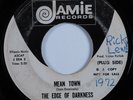 Psych Rock 45 EDGE OF DARKNESS Mean Town JAMIE promo HEAR