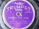 SONNY BOY WILLIAMSON-STOP CRYING ON TRUMPET 78RPM