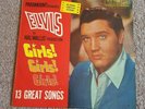 ELVIS PRESLEY 'Gilrls  Girls  Girls ' Japan 1962 LP Stereo (VICTOR SHP-5136)