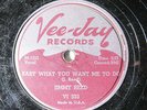 JIMMY REED-CARESS ME BABY ON VEE-JAY 78RPM