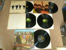 BEATLES 4 ORIGINAL UK Lp releases:1/G White No. 0579524/Help/For Sale/Sgt Pepper