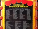 CAVALCADE OF LONDON THEATRE - 1920'S TO1970'S- 4 VINYL DISC SET -- NEW