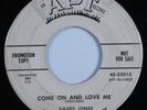 R&B Doo Wop 45 DAVEY JONES Come on and Love Me APT promo HEAR