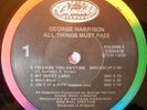 George Harrison All Things Must Pass 3 LPs Later issue