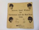 RARE BEATLES  FAN CLUB FLEXI  RECORD CHRISTMAS 1963