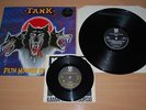 TANK Filth Hounds Of Hades UK LP RARE 1982 LTD EDITION WITH 7