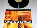 TALKING HEADS Once In A Lifetime (Best Of) 1992 LP NM EMI hits compilation