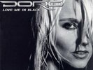 DORO PESCH 'Love Me In Black' 2000's German reissue vinyl LP w/insert, WHITE WAX