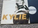 Kylie Minogue - What do I have to do UK 12'' Disco Vinyl