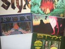 STYX 5 Lp Vinyl Records Wooden Nickel Grand Illusion Poster SHRINK CLEAN Hype St