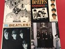 The Beatles 4 Album Covers - NO RECORDS Hey Jude Revolver Meet the Beatles