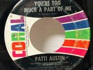 Patti Austin - You’re Too Much A Part Of Me - 45 RPM Coral 62541 (VG) SOUL
