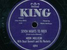 78tk-Rockabilly-KING 4894-Moon Mullican w/Boyd Bennett-(Seven Nights to Rock)
