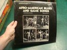 Vinyl: AFRO-AMERICAN BLUES AND GAME SONGS - AFS L4 early MUDDY WATERS