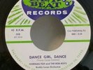 Norman Fox and the Rob Roys Back Beat 508 DANCE GIRL DANCE(DOO WOP 45)PLAYS VG++