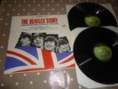 NM THE BEATLES STORY CANADA PRESS DBL VINYL GREAT COPY,APPLE LABELS STBO2222