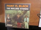 Rolling Stones 45rpm vinyl AND picture Sleeve ...PAINT IT BLACK...Original...NM-