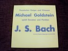 Goldstein.Bach Sonatas & Partitas 2 + 3.1032.EX+/NM.Private Pressing.