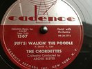 78 rpm Record CHORDETTES (FiFi's) Walkin The Poodle CADENCE Come Home to My Arms