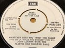 John Lennon 45 DEMO ' INTERVIEW BY BOB MERCER Whatever Gets You Thru The Night