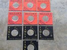 (10) MOTOWN & TAMLA 45 rpm Record Company Sleeve Blues  R&B Soul Funk