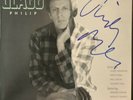 Philip Glass Signed LP Songs For Liquid Days Rare