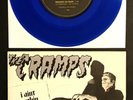 THE CRAMPS I Ain't Nuthin' But A Gorehound RARE BLUE VINYL 1983 French 45 VG++
