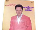 Elvis Presley -A Portrait In Music ( Lp - RCA - SRS - Signed On Front Cover )
