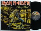 IRON MAIDEN Piece Of Mind CAPITOL LP VG+ *