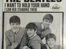 The Beatles 45 sleeve I WANT TO HOLD YOUR HAND, Capitol 1964 sleeve only