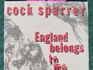 COCK SPARRER 7” England Belongs To Me 1982 mint Oi Punk FIRST PRESSING skinheads