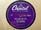 JODIMARS - Well Now, Dig This / Let's All Rock Together 78 rpm disc (A++)