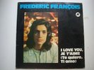FREDERIC FRANCOIS TE QUIERO LP ARGENTI ORIG IN SPANISH