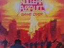 NUCLEAR ASSAULT - GAME OVER. 1986 UK ISSUE. .PRINTED INNER.  FLAG5