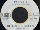 Black And The Blues- I'm Sad/ Another Day- Rigby 1000- 1966 NJ Garage- Listen