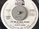 Jeanette Harper - Put Me In Your Pocket - 20th Century - WD - N /SOUL / MOD