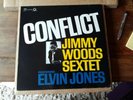 Jimmy Woods Sextet. Elvin Jones - Conflict. RARE 12