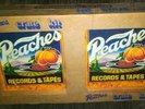 Vintage 1970s UNUSED wooden Peaches Record Album Crate Kit   LP Storage   Rare