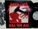 METALLICA KILL 'EM ALL 1983 MEGAFORCE ORIGINAL WITH INNER SLEEVE SIGNED?? CLIFF