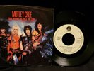 MOTLEY CRUE Too Young to Fall in Love 45 RECORD RARE DJ PROMO + PS PIC SLEEVE
